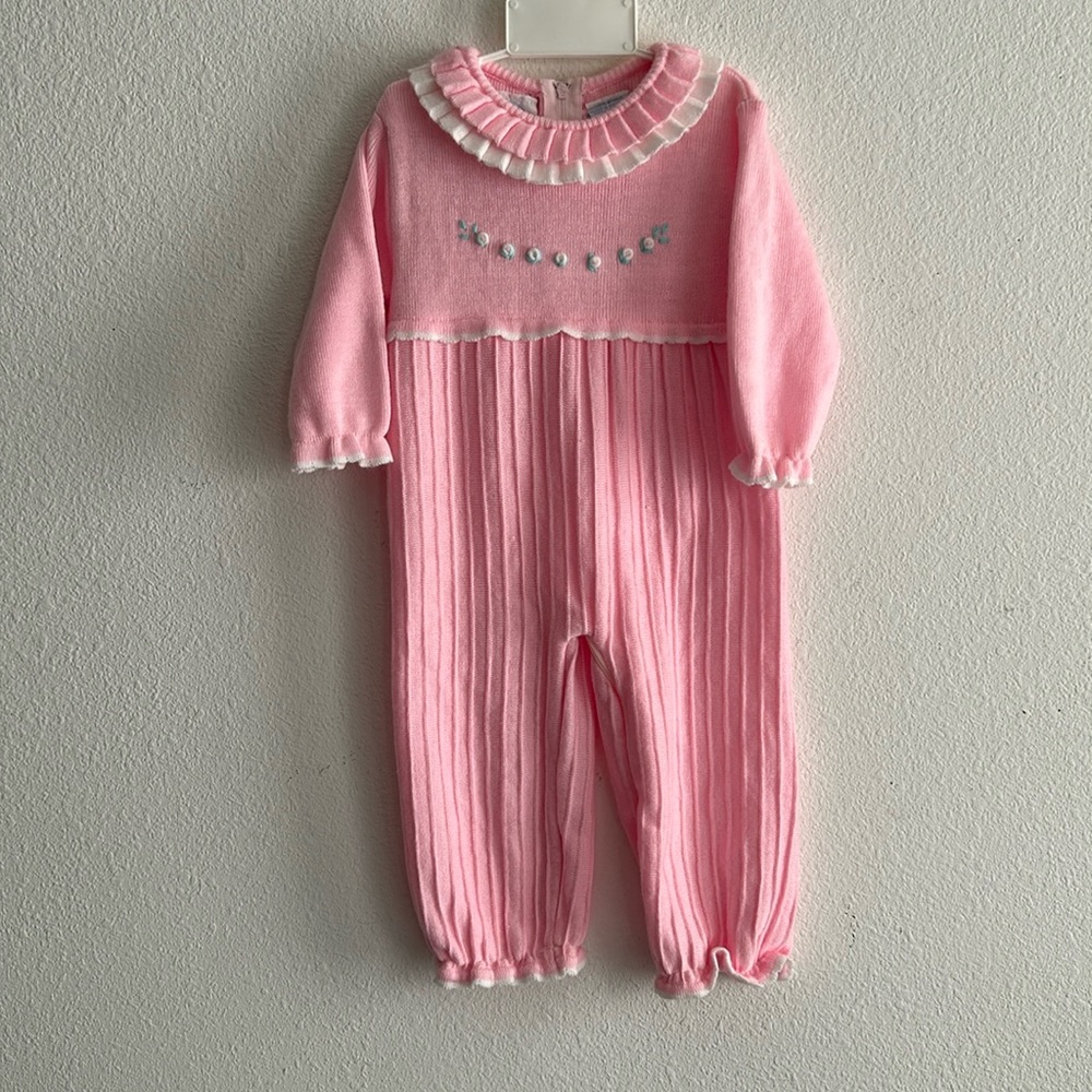 Vintage Mine Alone knit romper